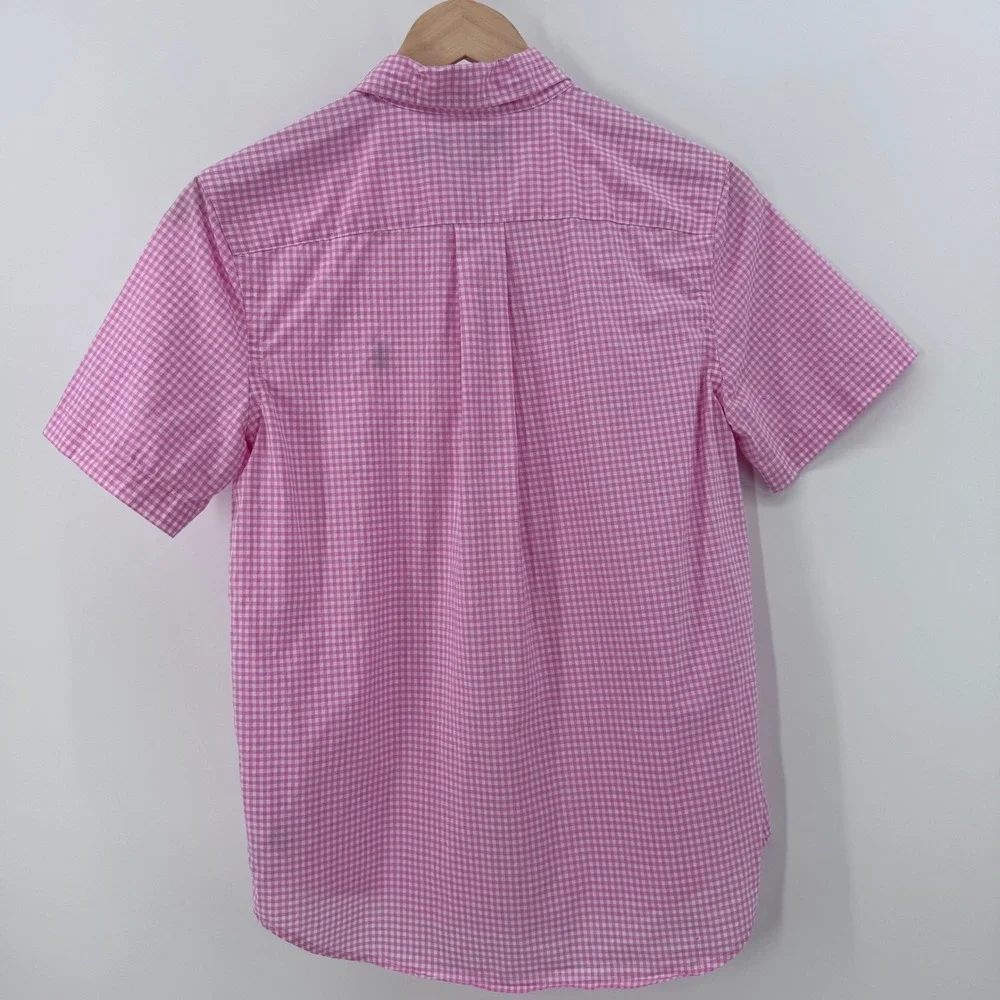 Polo Ralph Lauren Boys L 14-16 Shirt Bundle Pink Orange Red Gingham Big Pony Lot
